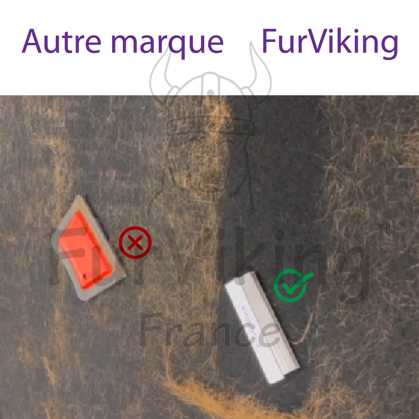 FurViking : Ramasse poils d'animaux innovant pour chien, chat & co